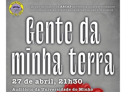 TEATRO | GENTE DA MINHA TERRA |SAB.27ABR.